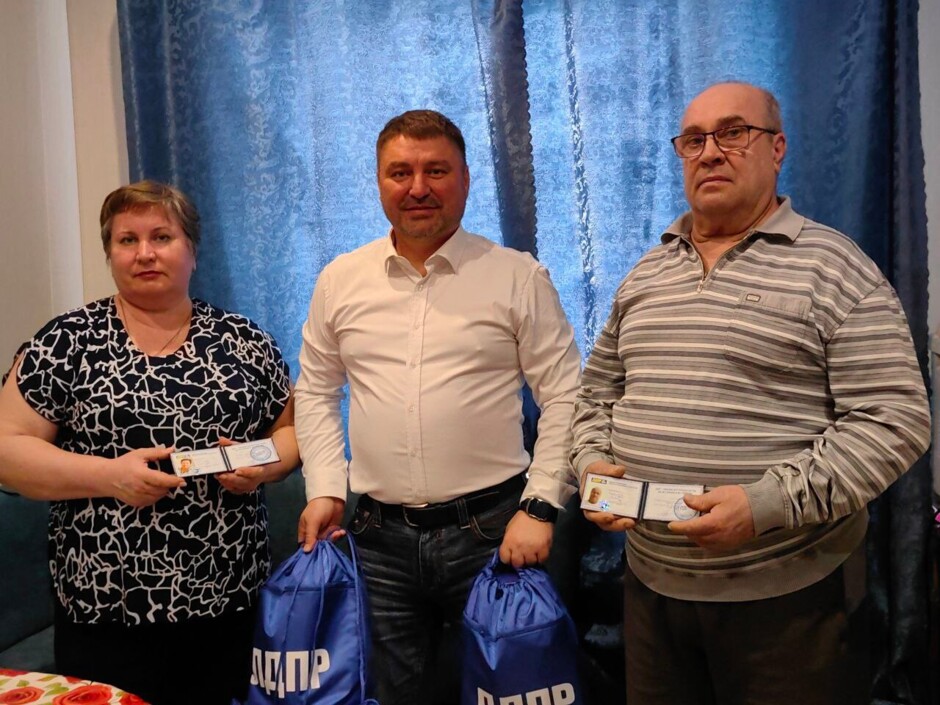 Леонид Слуцкий принял в ЛДПР нижегородского пенсионера, спасшего детей